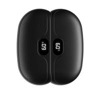 Réchauffeur Mains Magnétique Rechargeable - Chauffage Portable 6000mAh avec Affichage Numérique et 5 Modes de Chaleur, Format Poche pour Hommes et Femmes(Black)