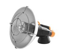 Réchauffeurs de jardin en acier inoxydable, radiateur soufflant de camping d'hiver,Ventilateur chauffant portable de camping - Chauffage extérieur compact et léger pour la pêche, la randonnée