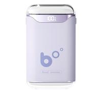 Réchauffeurs de Mains électriques - Gadget de Chauffage Rechargeable d'hiver avec écran numérique | Chauffeur de Poche Portable avec lumière LED pour Les Adultes Adolescents de Voyage en Plein
