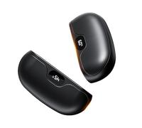 Réchauffeurs rechargeables - Appareil de réchauffement rapide magnétique, unité portable à 5 vitesses avec balance, duo de chauffage compact avec poignée, style bureau intérieur, réchauffeurs pour étu