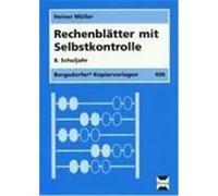 Rechenblätter mit Selbstkontrolle. 8. Schuljahr Müller, Heiner (Auteur)
