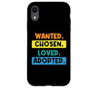 Recherché, Choisi, aimé, adopté - Adoption - Placement en Famille d'accueil Coque pour iPhone XR