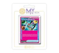 Recherche d’Énergie Pro 176/191 Dresseur High-Tech Holo - Myboost X Écarlate et Violet 8 Étincelles Déferlantes - Coffret de 10 Cartes Pokémon Françaises