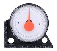 Recherche d'angle d'inclinomètre de pente | 1 - Stabilisation de la deuxième bulle | Outil de niveau en plastique pour le travail du bois/machines/bureau | Acrylique ABS, 20 ℃ à