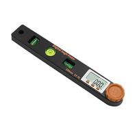 Recherche d'angle numérique, Finder d'angle de protracteur numérique | Outil de mesure de Finder d'angle 7 pouces/230 mm avec écran LCD - Règle de protracteur 4 en 1 pour le travail du bois, ca