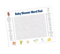 Recherche de mots de la taille d'une affiche | Jeu de vacances amusant en famille - Poster de recherche de mots Jumbo | pour garçons, jeunes, adolescents, maison, appartement, bureau, école, salon