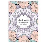 Recherche de mots de pleine conscience, livre d'exercices de cerveau portable, activités de puzzle relaxantes, jeu d'engagement des jeux de mots, divertissement pour adultes, seniors, adolescents, mai