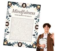 Recherche de mots de pleine conscience, livres de recherche de mots Mot de