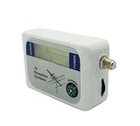 Recherche de Satellites, Compteur numérique Mini récepteur TV DVB-T Finder antenne terrestre Force du Signal Batterie boîte Ligne de Connexion