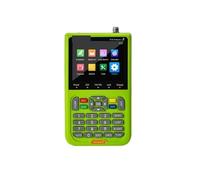 Recherche de Satellites, V8 Finder 2 Détecteur de Signal Satellite DVB-S/S2/S2X Numérique 1080P HD H.264 Prise en Charge CCM, VCM, ACM, récepteur télévision par(with Bag and Charge)