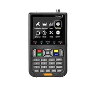 Recherche de Satellites, V8 Finder 2 Détecteur de signaux Satellites numériques DVB-S/S2/S2X 1080P HD H.264 Finder2 TV Satfinder Mieux Que Le Meter(V8 Finder 2)