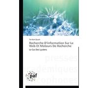 Recherche D'information Sur Le Web Et Moteurs De Recherche