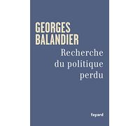Recherche du politique perdu