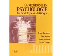 Recherche en psychologie methodologie et statistique Collectif (Auteur)