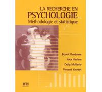 Recherche en psychologie methodologie et statistique Méthodologie et statistique - Collectif - Academia Eds - broché - Etude