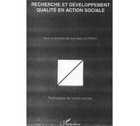 Recherche et développement qualité en action sociale Qualité en action sociale - JEAN MARC dutrenit - L'harmattan - broché - Essai