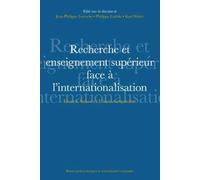 Recherche et enseignement supérieur face à l'internationalisation: France, Suisse et Union européenne