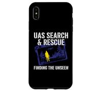 Recherche et Sauvetage Trouver Le Design Invisible de l'opérateur de Drone Coque pour iPhone XS Max