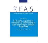 Recherche, expertise et comparaisons internationales dans les politiques sociales et de santé