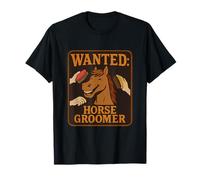 Recherché : Horse Groomer Poster Horse Lover Equestrian T-Shirt