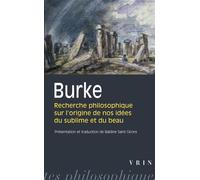 Recherches philosophiques sur l'origine de nos idées du sublime et du beau