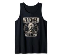 Recherché pour trahison, drôle de 4 Juillet : George Washington Débardeur