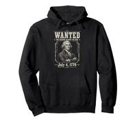 Recherché pour trahison, drôle de 4 Juillet Thomas Jefferson Sweat à Capuche