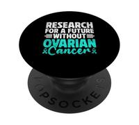 Recherche pour Un Avenir sans Cancer de l'ovaire Cancer de l'ovaire PopSockets PopGrip Adhésif