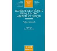 recherche sur la sécurité juridique en droit administratif français (256)