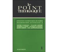 Recherches actuelles i - tome 1 - COLLECTIF INSTITUT C - Beauchesne - broché - Livre