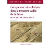 Recherches archéologiques 24 - Occupations mésolithiques dans la moyenne vallée de la Seine - Le sit - Collectif - Cnrs Eds - broché - Revue