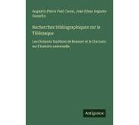 Recherches Bibliographiques Sur Le Télémaque