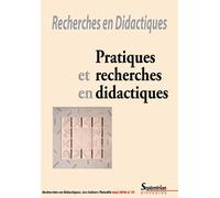 Recherches En Didactiques N° 21, Mai 2016 - Pratiques Et Recherches En Didactiques
