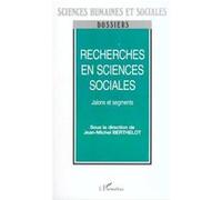Recherches En Sciences Sociales - Jalons Et Segments