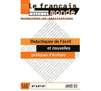 Recherches Et Applications N.51 - Didactique De L'écrit, Nouvelles Écritures