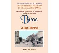 Recherches historiques et statistiques sur la commune de Broc