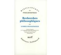 Ludwig Wittgenstein – Recherches philosophiques
