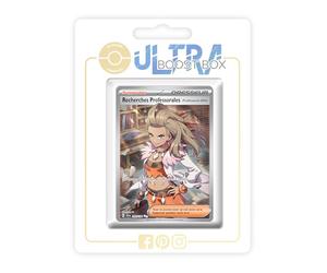 Recherches Professorales (Professeure Olim) 240/198 Dresseur Full Art Secrète - Ultraboost X Écarlate et Violet 1 - Coffret de 10 Cartes Pokémon Françaises