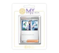 Recherches Professorales (Professeure Turum) 190/198 Holo ou Reverse (aléatoire) - Myboost X Écarlate et Violet 1 - Coffret de 10 Cartes Pokémon Françaises