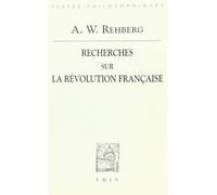 Recherches sur la Révolution française