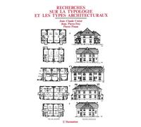 Recherches sur la typologie et les types architecturaux - Jean-Pierre Frey - L'harmattan - broché - Livre