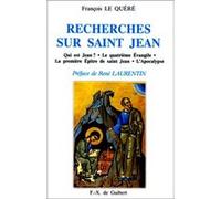 Recherches sur saint Jean