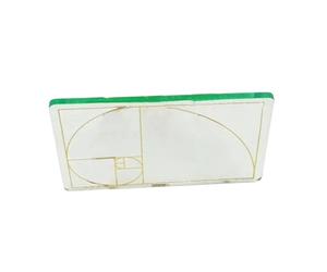 Rechercheur de rapport d'or - Outil de peinture acrylique - Ratio de recherche de composition - Observateur de section dorée claire - Règle d'artiste du tiers - Outil de vision pour les peintres