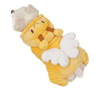 Rechory Sweat à capuche en polaire chaude pour petit chien, chat - Sweat à 4 pattes pour chiot, chaton, toutes races, bichon, maison, extérieur, voyage, intérieur, séance photo, marche