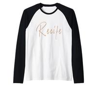 Recife Brazil Design Vintage élégant Manche Raglan