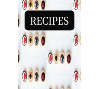 Recipes: Blank recipe notebook to write in your own recipe | Do it yourself blank cookbook