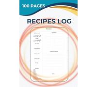 Recipes Log Book: Organize Your Favorite Recipes, Meal Ideas & Cooking Notes | Compact Recipe Journal for Home Cooking