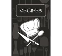 RECIPES: The Blank Recipe Book to Write in Your Own Recipe | Empty CookBook Journal to Organize Your Recipes | Keep Record Of Recipe Name, Date Made, ... Ingredient, Amount, Preparation Procedure .