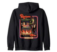 Recipes Witch Halloween Sarcastic Retro Funny Adult Humor Sweat à Capuche