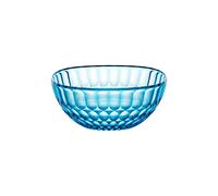 Guzzini – Récipient Vanity AIR 25 cm bleu mer en Bio-based SAN et Bio-based SMMA